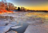 На реках Архангельской области начал появляться лед