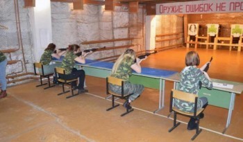 Соревнования «юных стрелков» провели в Коряжме