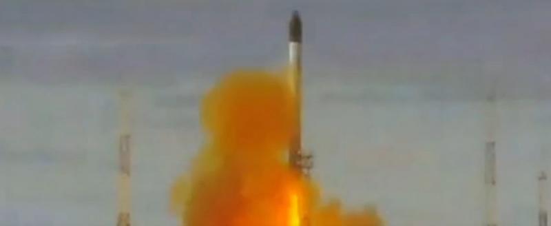 С космодрома в Архангельской области запустили новую баллистическую ракету