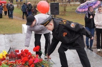 В Коряжме состоялись памятные мероприятия в честь 77-й годовщины Победы