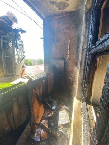 Стали известны подробности пожара в пятиэтажке на Ломоносова