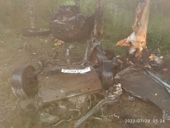 Жуткая авария произошла в Поморье рано утром: иномарку разорвало на части