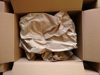Житель Коряжмы купил коробку скомканной бумаги вместо видеорегистратора