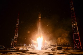 С космодрома "Плесецк" стартовала очередная ракета-носитель