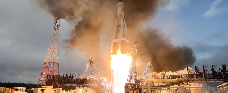 С космодрома в Архангельской области запустили очередную ракету-носитель с военным спутником
