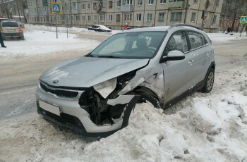 За минувшую неделю на дорогах Коряжмы произошло 6 аварий