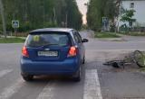 В Коряжме женщина-водитель сбила пожилого велосипедиста