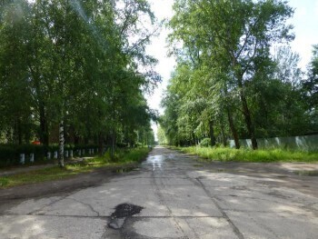 В Коряжме восстановлено дорожное покрытие на исторической улице Сафьяна