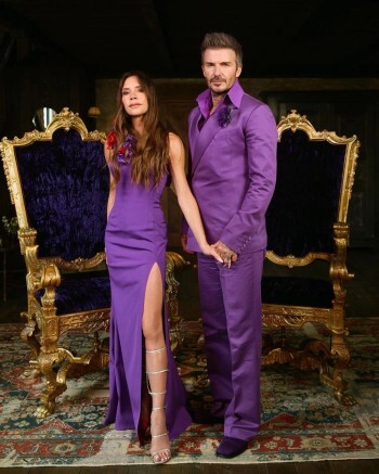 Виктория и Дэвид Бекхэмы в день 25-летия брака надели свои свадебные наряды