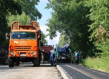 В Коряжме активно ремонтируют городские улицы: завершение работ на улице Матросова