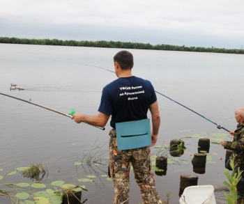 Ветераны УФСИН Архангельской области выявили лучших рыбаков на соревнованиях по ловле рыбы