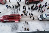 Пожарные спасали людей на пожаре в Вычегодском (ФОТО) 