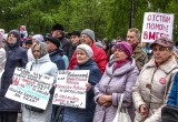 В массовых акциях протеста приняли участие тысячи жителей юга Архангельской области