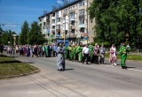 По улицам Коряжмы снова прошествовал Крестный ход