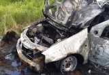 В одном из дачных кооперативов Коряжмы сгорел автомобиль