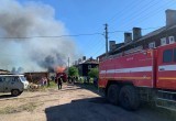 Накануне в Котласе из-за детской шалости произошел крупный пожар