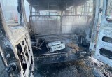 Стала известна причина возгорания микроавтобуса в Коряжме