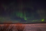 На юге Архангельской области сегодня можно было наблюдать северное сияние
