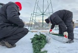 Новогоднее чудо в «Зарусье»: жители привокзального микрорайона получили свою елку